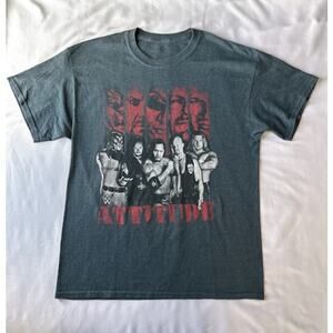 Vintage WWE "Attitude" Era Tee - The Rock, Austin & More - 1998-2001